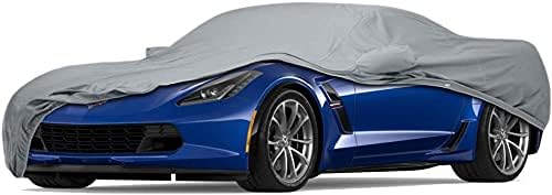 Supreme Full Car Cover – for Pontiac Firebird Trans Am 2000 2001 2002 Coupe 2-Door Semi Custom Fit Waterproof Full Coverage All Weather Windproof Dust Proof Indoor Outdoor Automobile
