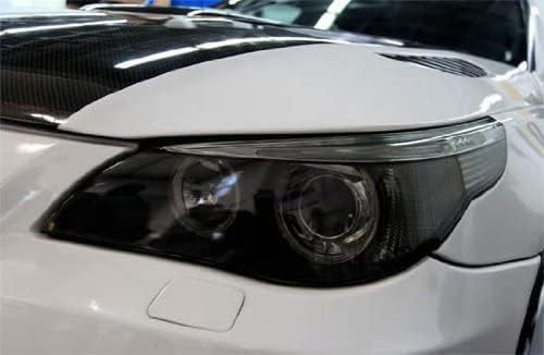 12 by 48 Inches Self Adhesive Headlight, Tail Lights, Fog Lights Tint Vinyl Film (12 X 48, Light Black)