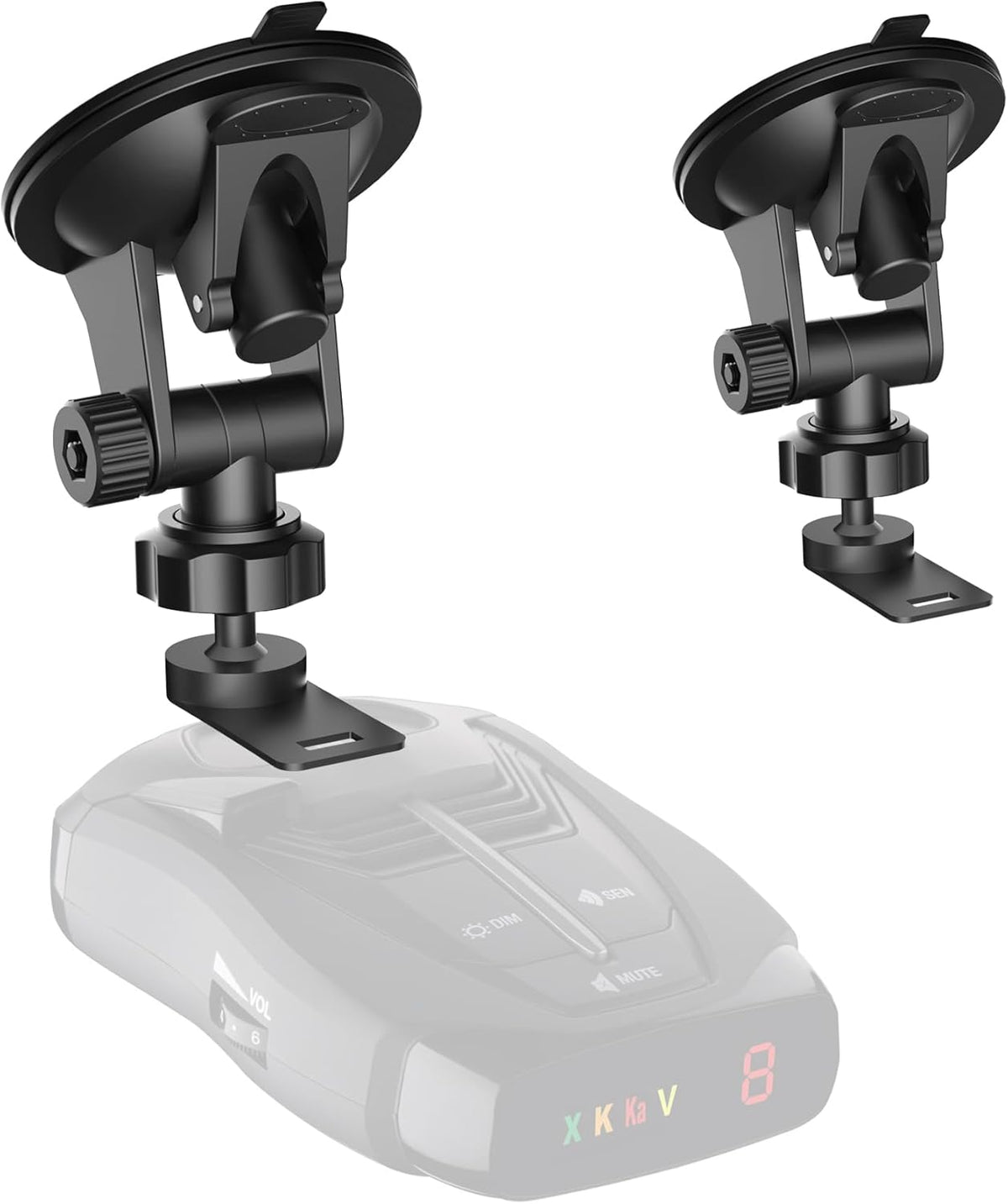Super Radar Detector Mount,Super Car Windshield,Dashboard Suction Cup Bracket,Suitable for Cobra Radar Detector iRadar ESD SPX RAD 480i 380 450 7800BT(for Cobra Radar)