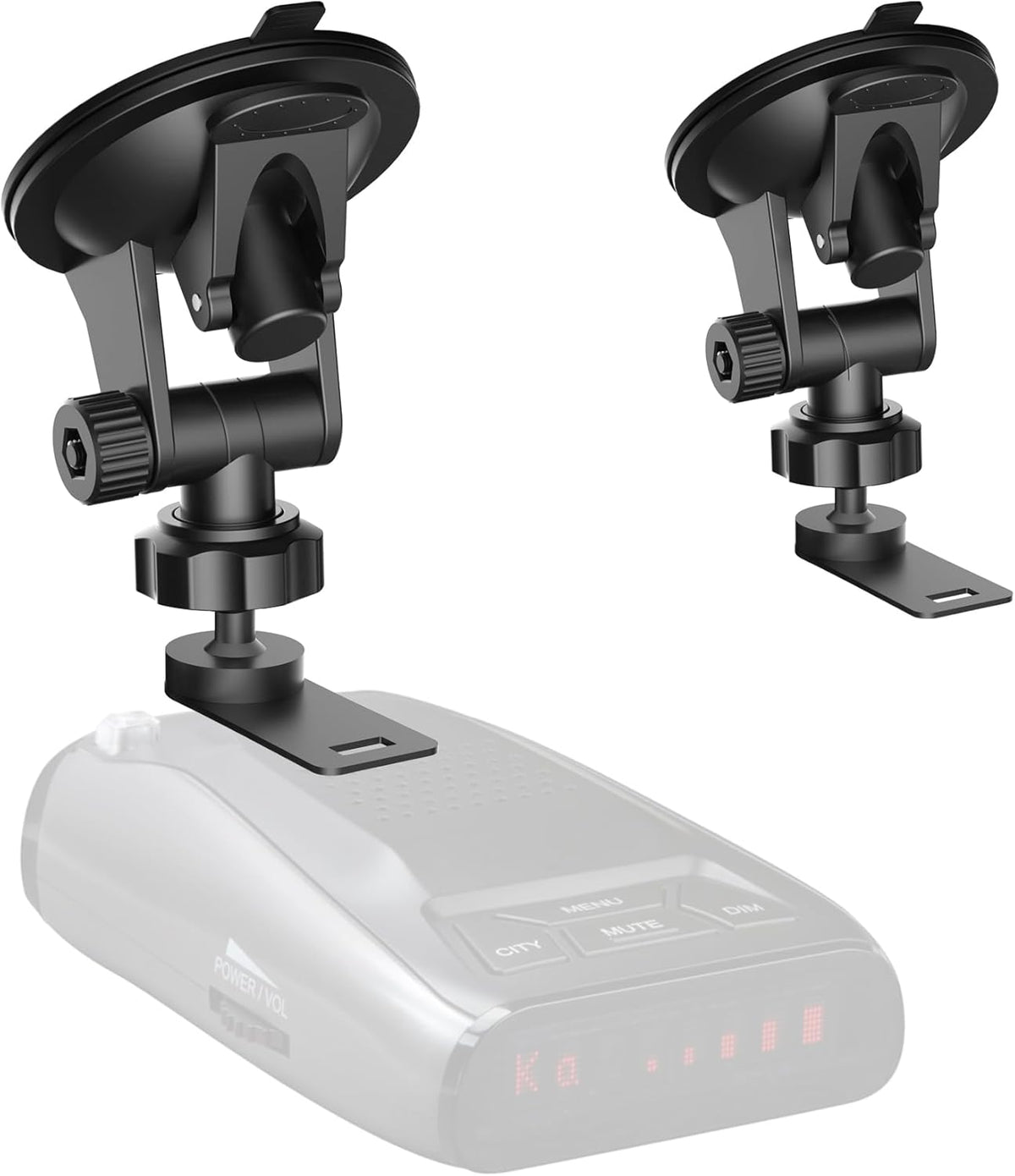 Super Radar Detector Mount,Super Car Windshield,Dashboard Suction Cup Bracket,Compatible with R1 R2 R3 R4 DFR3 DFR6 DFR7 DFR8 DFR9 Radar Detector (for Uniden Radar)