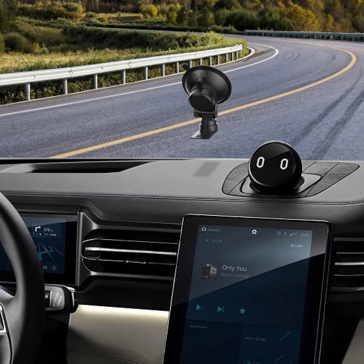Radar Detector Mount,Car Radar mounting Bracket Suction Cup Holder,Windshield and Dashboard Radar Detector Suction Mount,for Cobra Escort Beltronics,Easy to Install