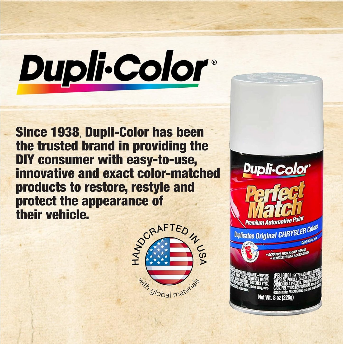 Dupli-Color AGM0457 Scratch Fix All-In-1 Exact-Match Automotive Touch-Up Paint – General Motors Light Driftwood – 0.25 oz. Paint Pen